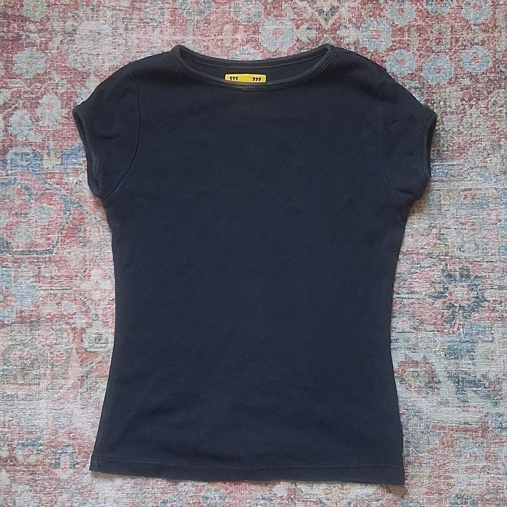 UNIF cap sleeve baby tee